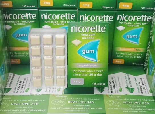 Nicorette Original 4mg 105 count